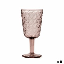 Verre Bidasoa Agata Rose verre 285 ml (6 Unités)