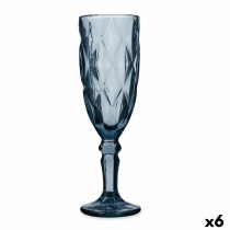 Coupe de champagne Quid Maia Bleu verre 165 ml (6 Unités)