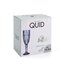 Coupe de champagne Quid Maia Bleu verre 165 ml (6 Unités)