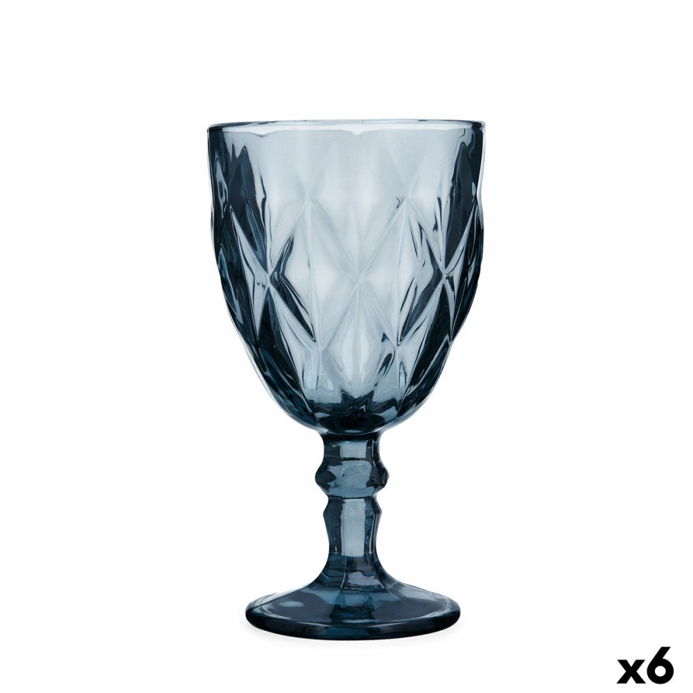 Verre Quid Maia Bleu verre 340 ml (6 Unités)