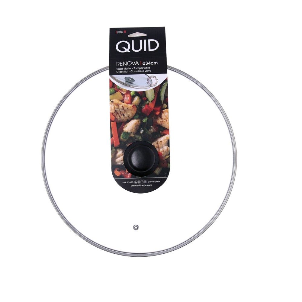 Topfdeckel Quid Renova Durchsichtig Glas Ø 34 cm (6 Stück)