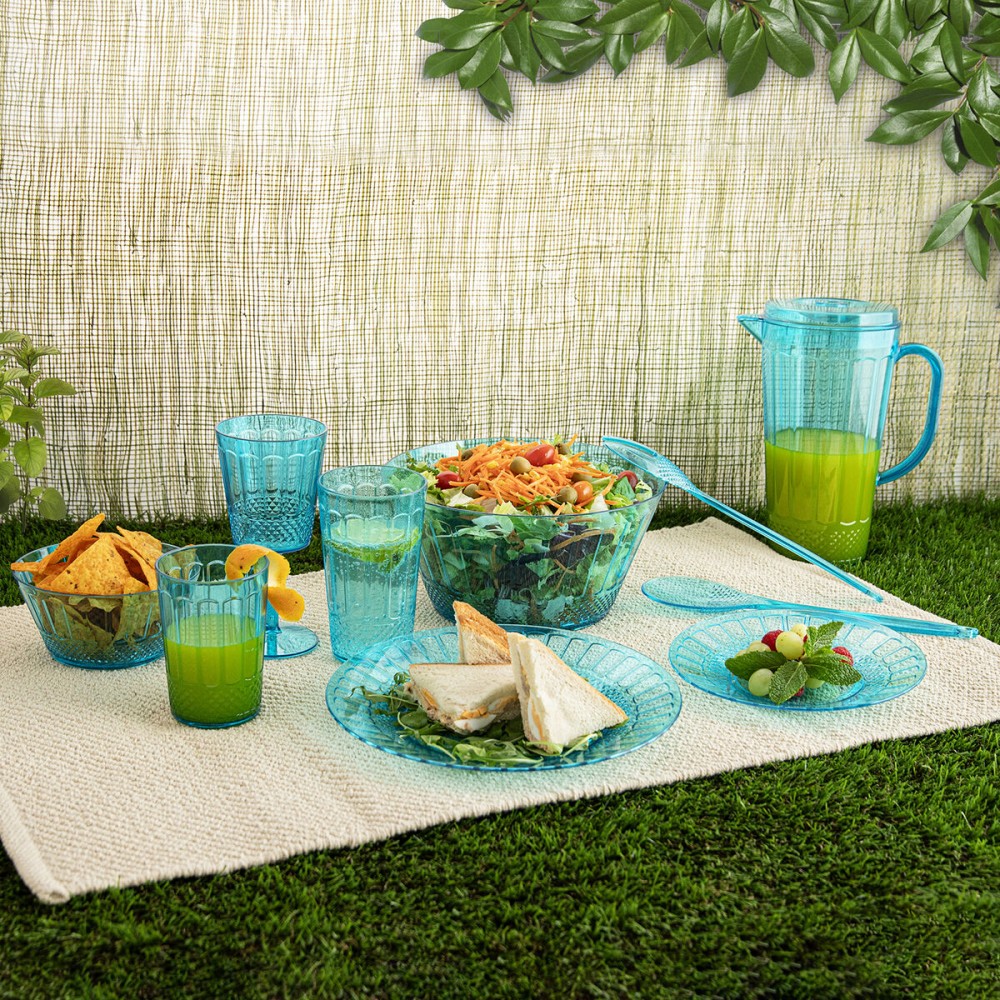 Jug Quid Gaia Turquoise Plastic 2 L (6 Units)