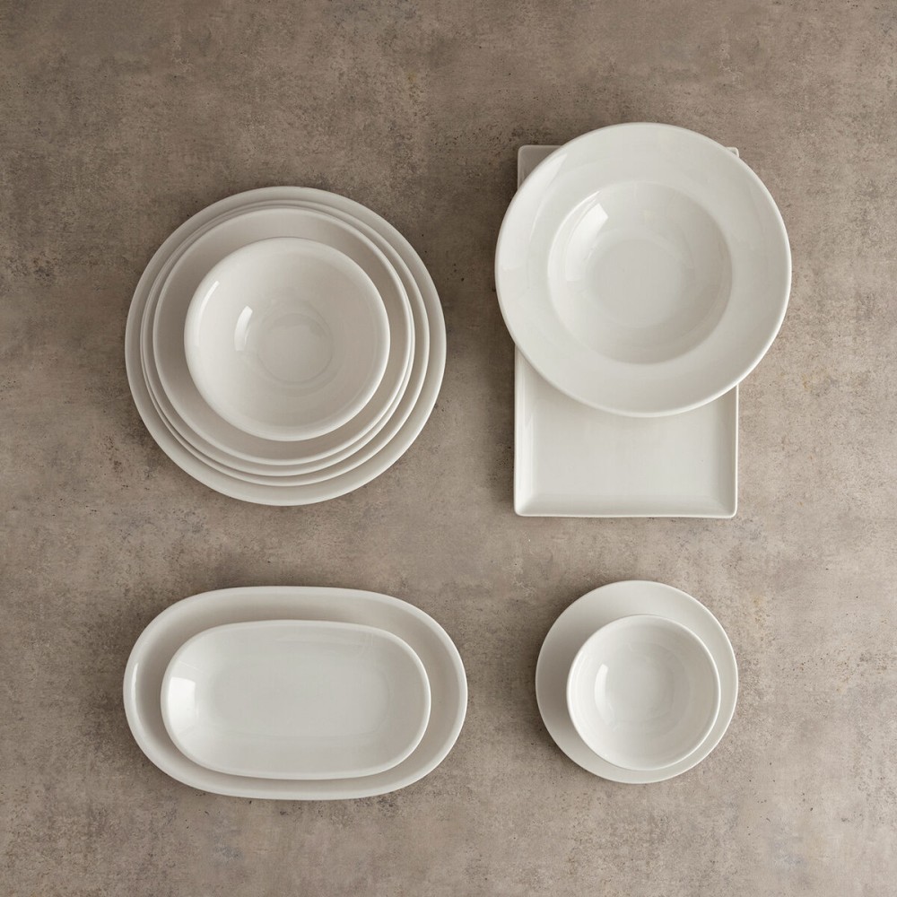 Plateau apéritif Bidasoa Serenity Hydrozero Blanc Ø 20 cm (6 Unités)