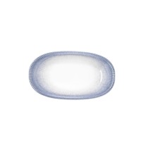 Snack tray Bidasoa Lea Hydrozero White 19 x 11 cm (6 Units)