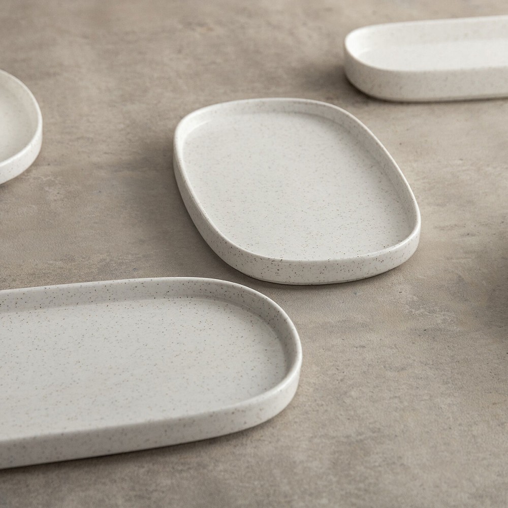 Plateau apéritif Bidasoa Elite Blanc 22 x 8 x 25 cm (8 Unités)