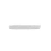Tablett für Snacks Bidasoa Elite Weiß 22 x 8 x 25 cm (8 Stück)