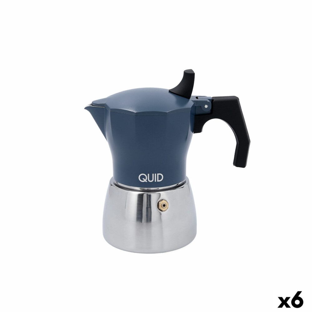 Cafetière Italienne Quid Baltic Blanc Métal 6 Tasses (6 Unités)