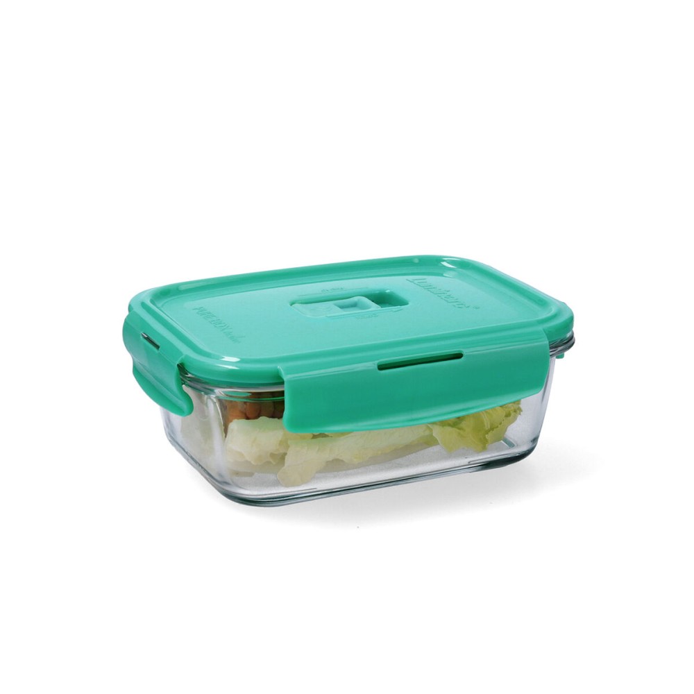 Boîte à lunch hermétique Luminarc Turquesa Turquoise verre 820 ml (6 Unités)