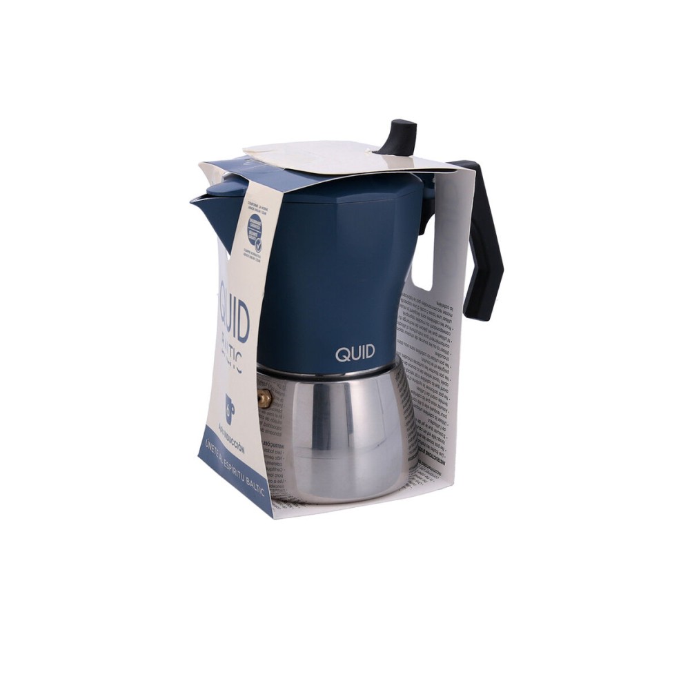 Cafetière Italienne Quid Baltic Blanc Métal 6 Tasses (6 Unités)