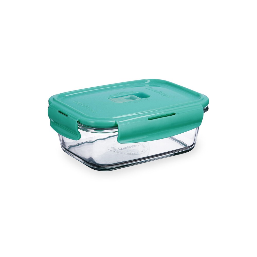Boîte à lunch hermétique Luminarc Turquesa Turquoise verre 820 ml (6 Unités)