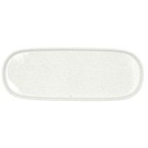Snack tray Bidasoa Elite White 30,7 x 11,6 x 2 cm (12 Units)