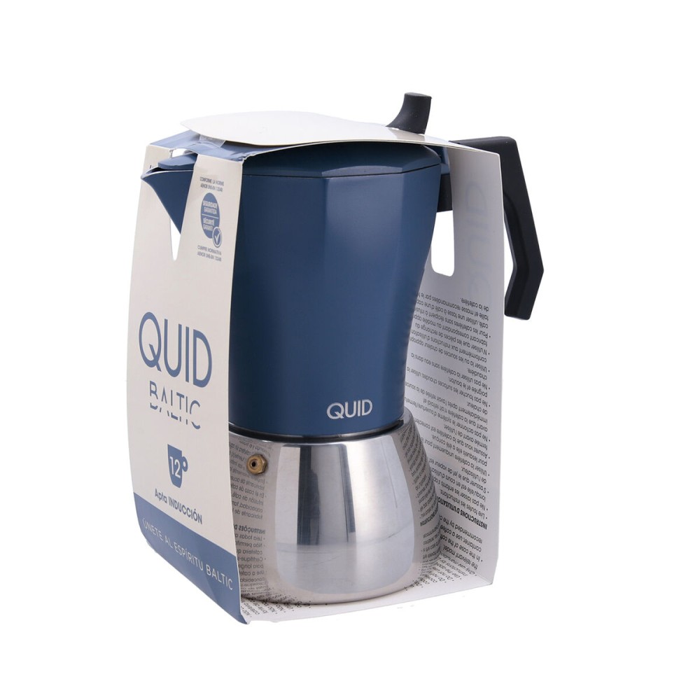 Cafetière Italienne Quid Baltic Blanc Métal 12 Tasses (6 Unités)