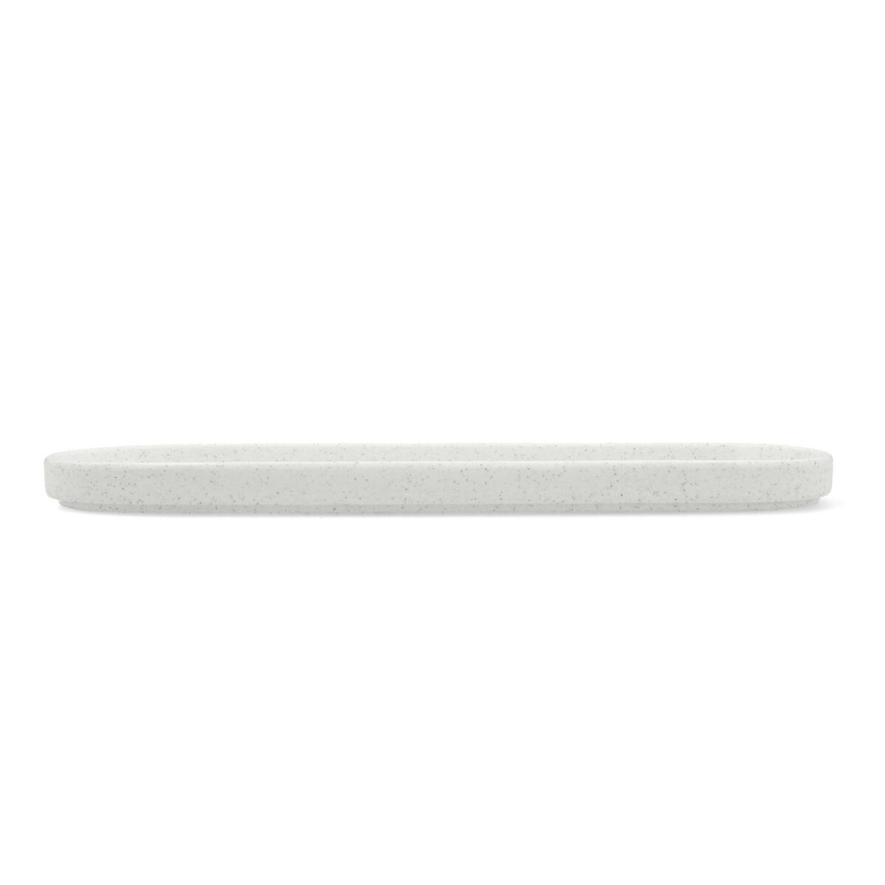 Snack tray Bidasoa Elite White 30,7 x 11,6 x 2 cm (12 Units)