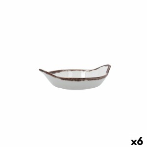 Snack tray Bidasoa Orion Hydrozero White Ø 16 cm (6 Units)