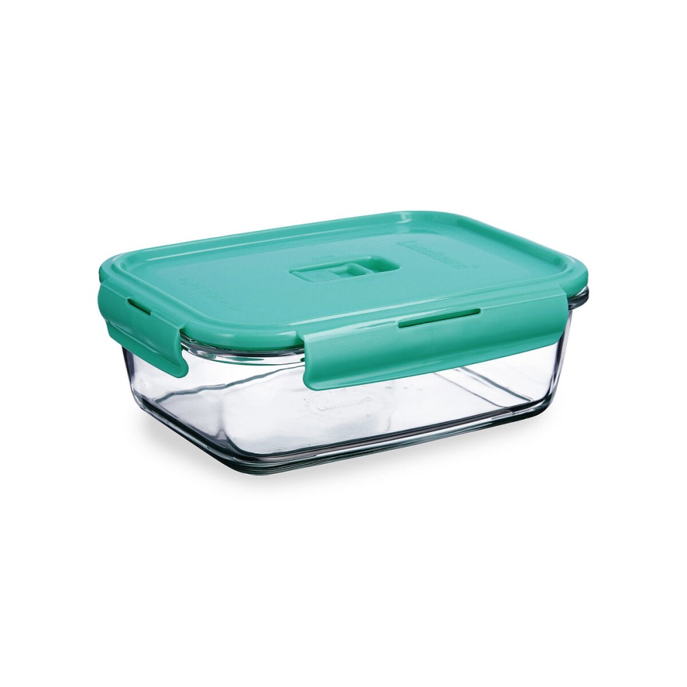 Lunchbox hermetisch Luminarc Turquesa türkis Glas 1,22 L (6 Stück)
