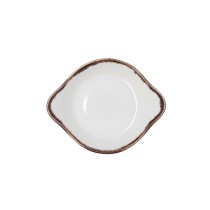 Tablett für Snacks Bidasoa Orion Hydrozero Weiß Ø 16 cm (6 Stück)
