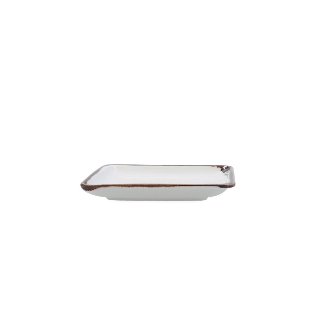 Plateau apéritif Bidasoa Orion Hydrozero Blanc 15 x 15 cm (6 Unités)