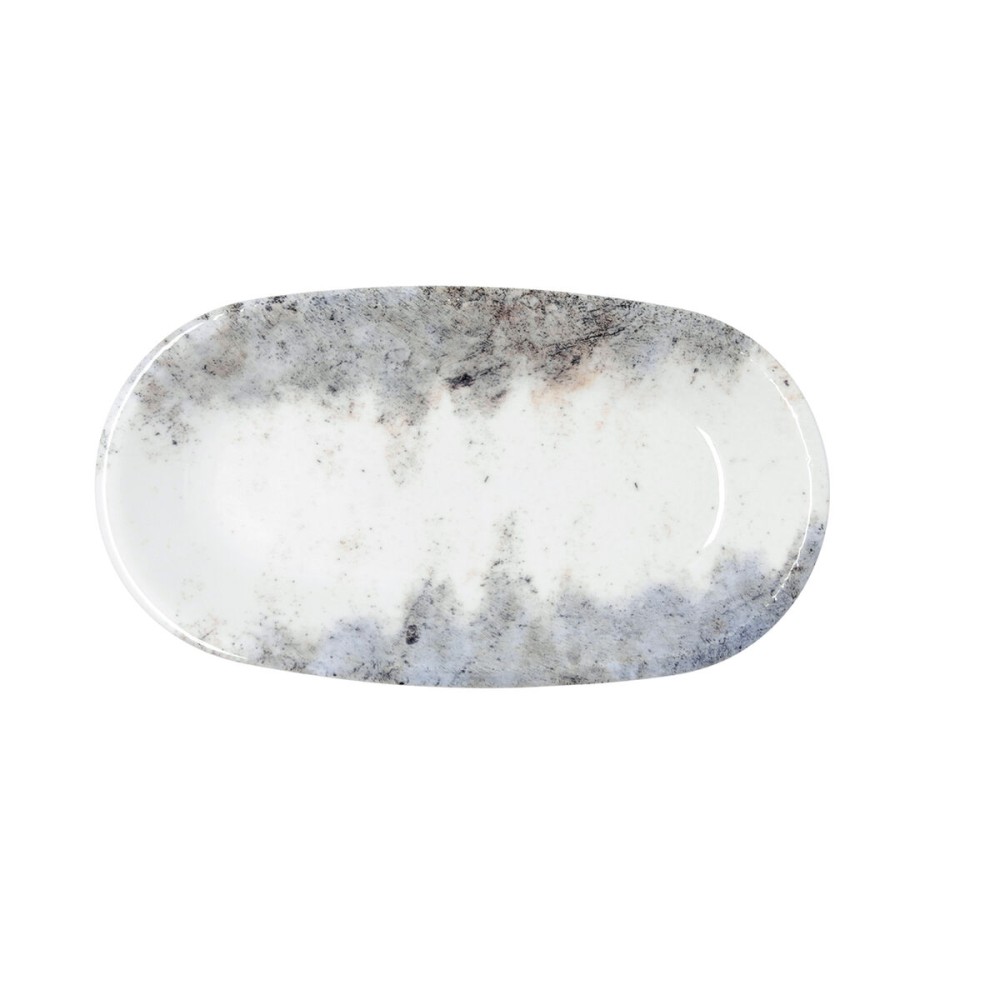 Plateau apéritif Bidasoa Polaris Hydrozero Beige 26 x 14,5 cm (6 Unités)