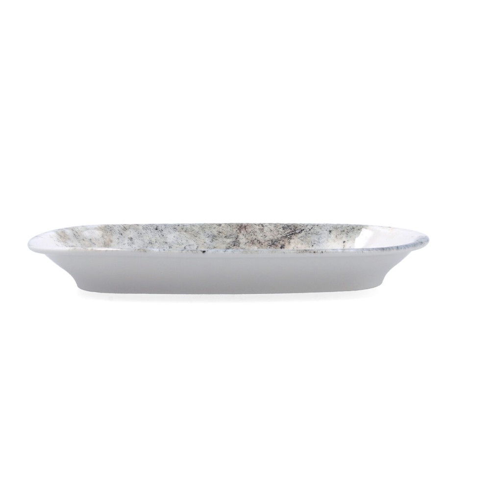 Snack tray Bidasoa Polaris Hydrozero Beige 26 x 14,5 cm (6 Units)