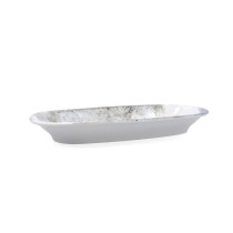 Snack tray Bidasoa Polaris Hydrozero Beige 26 x 14,5 cm (6 Units)