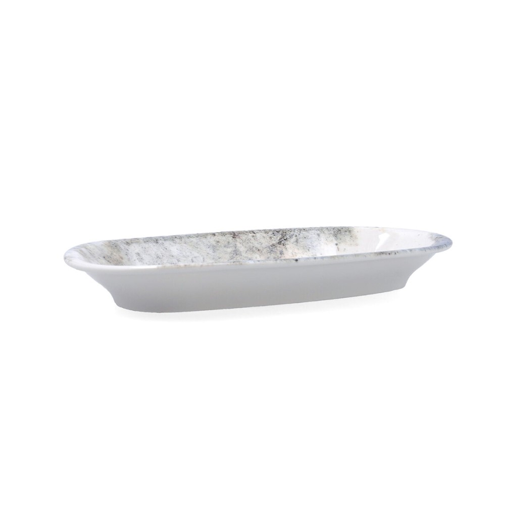 Snack tray Bidasoa Polaris Hydrozero Beige 26 x 14,5 cm (6 Units)