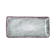 Snack tray Bidasoa Stela White 25 x 12 cm (6 Units)