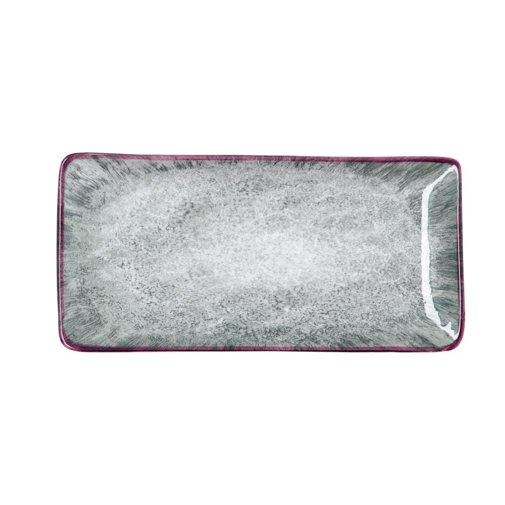 Snack tray Bidasoa Stela White 25 x 12 cm (6 Units)