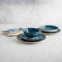 Plateau apéritif Bidasoa Aura Blanc 25 x 12 cm (6 Unités)