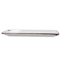 Snack tray Bidasoa Orion Hydrozero White 34 x 16 cm (6 Units)