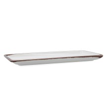 Snack tray Bidasoa Orion Hydrozero White 34 x 16 cm (6 Units)