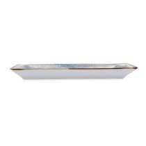 Snack tray Bidasoa Aura White 27,5 x 16,3 cm (6 Units)
