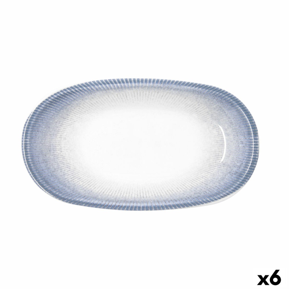 Plateau apéritif Bidasoa Lea Hydrozero Blanc 26 x 14,5 cm (6 Unités)