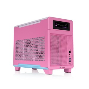 Boîtier ATX semi-tour THERMALTAKE CA-11A-00SANN-00 Rose