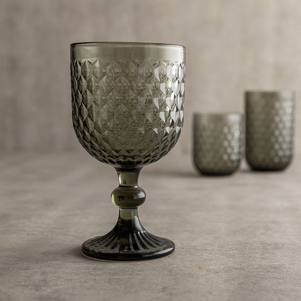 Glas Bidasoa Elite Grau Glas 350 ml (6 Stück)