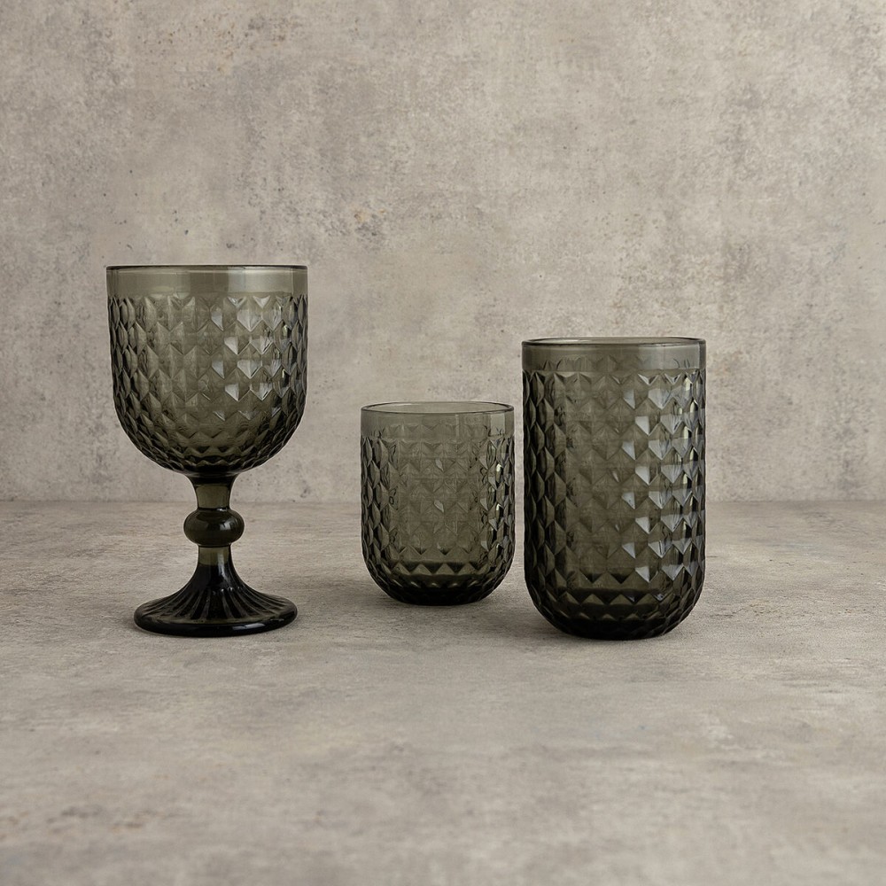 Glas Bidasoa Elite Grau Glas 350 ml (6 Stück)