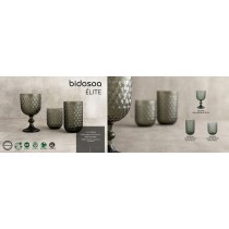 Verre Bidasoa Elite Gris verre 350 ml (6 Unités)
