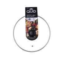 Pan lid Quid Renova Transparent Glass Ø 30 cm (6 Units)