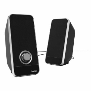 Haut-parleurs de PC Hama 00173133 Noir 6 W 4 W
