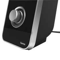 Haut-parleurs de PC Hama 00173133 Noir 6 W 4 W
