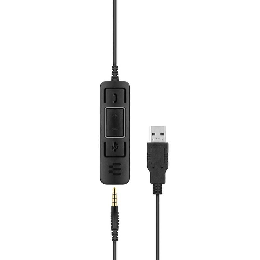 Casques avec Microphone Epos Noir Bluetooth