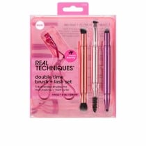 Kit de broche de maquillage Real Techniques DOUBLE TIME BRUSH + LAST 4 Pièces