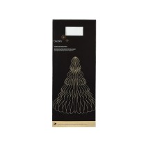 Christmas Tree Decoris White Paper Ø 48 x 60 cm