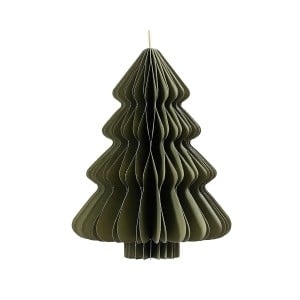Weihnachtsbaum Decoris grün Papier Ø 30 x 40 cm
