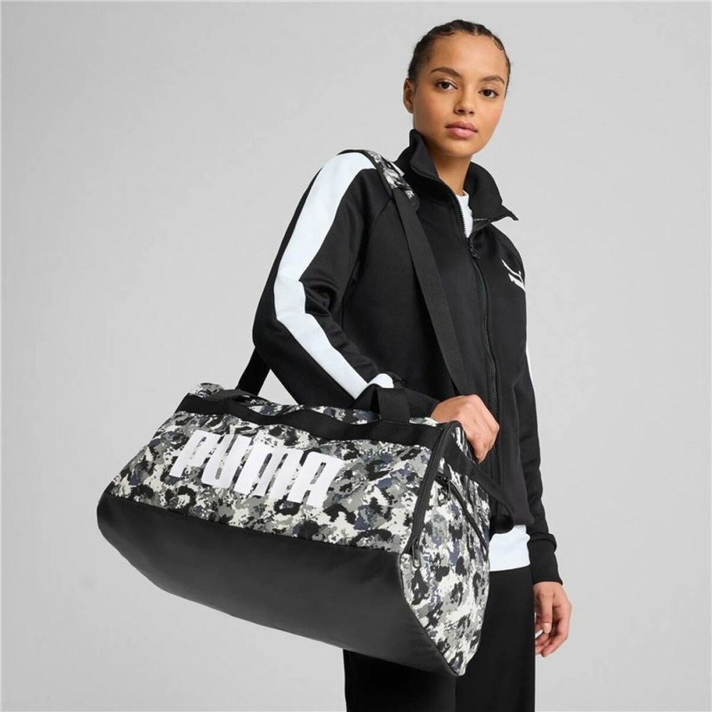 Sports bag Puma Challenger Aop Black