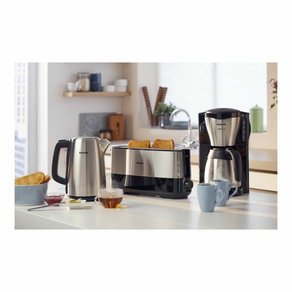 Drip Coffee Machine Philips HD7546/20 Black 1000 W 1,2 L 15 Cups
