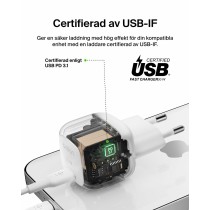 Câble USB vers Lightning Belkin WCA008KQ1MWH-B5