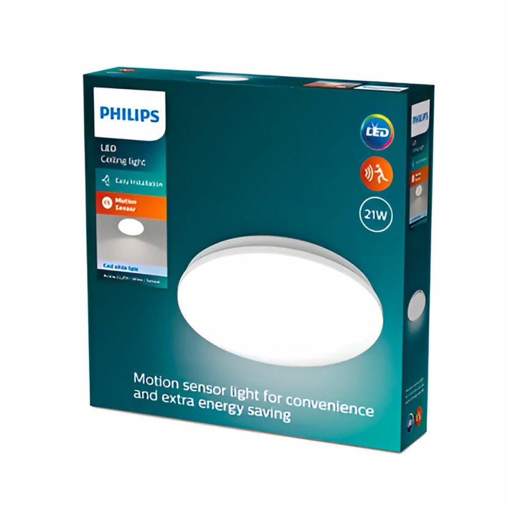 LED-Deckenleuchte Philips acuna 21W Weiß Metall (4000 K)