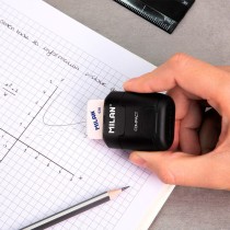 Pencil Sharpener Milan compactserie especial shadow Black Natural rubber