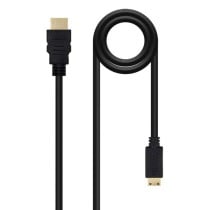 HDMI auf Mini HDMI Verbindungskabel NANOCABLE 10.15.0902 1,8 m Schwarz 1,8 m