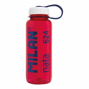 Water bottle Milan 650 ml Pink Plastic